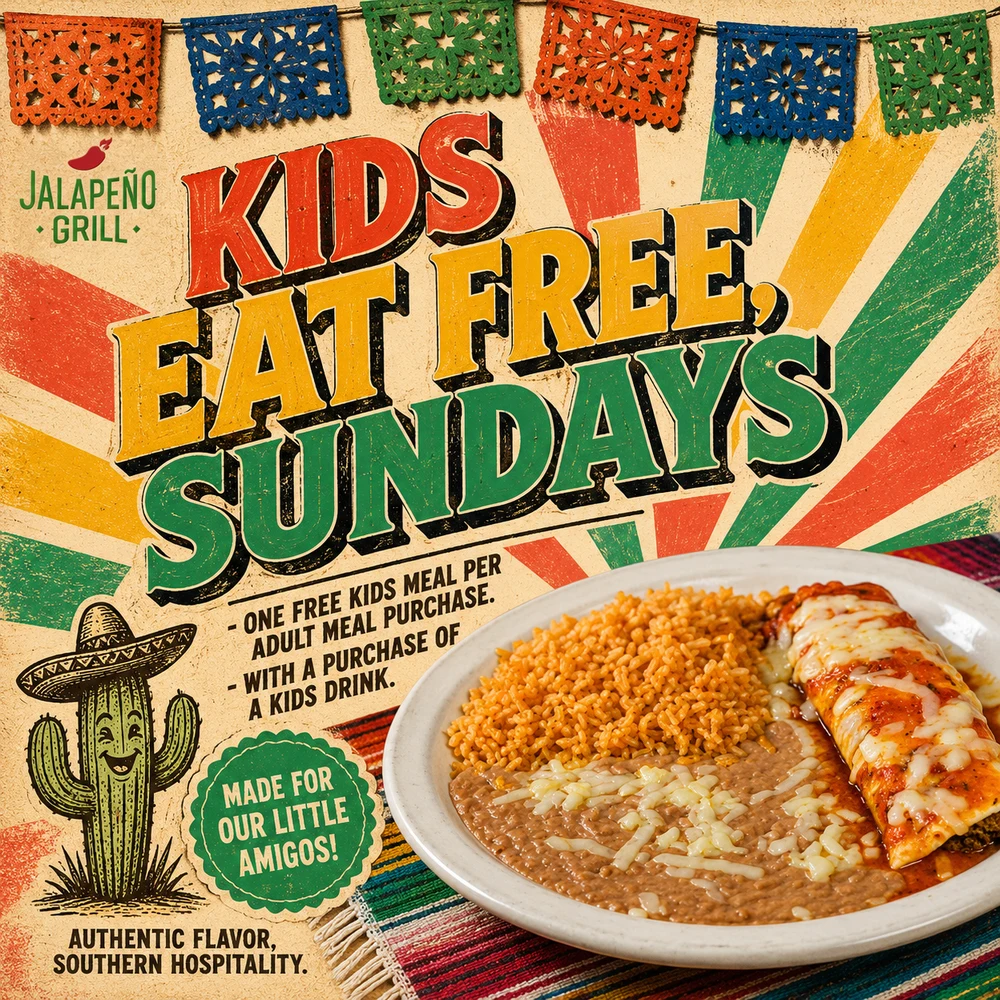 Sunday Kids Eat Free